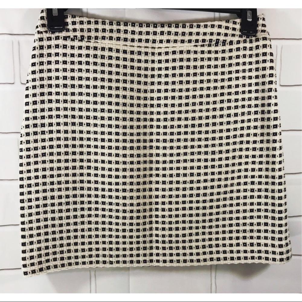 Banana Republic Knit A-Line Woven Lined Skirt